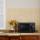 0.7 Cu. Ft. 700W Black Microwave with 10 Power Levels