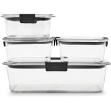 Brilliance Leak-Proof Food Storage Containers, Set of 5 (10 Pieces Total)