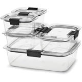 Brilliance Leak-Proof Food Storage Containers, Set of 5 (10 Pieces Total)