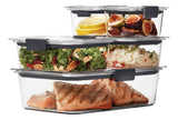 Brilliance Leak-Proof Food Storage Containers, Set of 5 (10 Pieces Total)